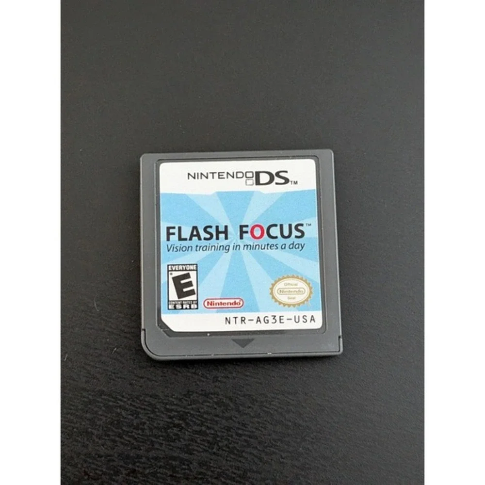 Flash Focus‎ Vision Training (Nintendo DS NDS) Original Game Cartridge Only